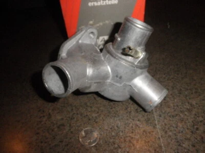 Nuevo de Lote Antiguo Savara#80L4 Termostato 3 Tubos Genuino Fiat Ref#4389548-1 128,X1/9 Montaje Cabezal Foto 1 de 4