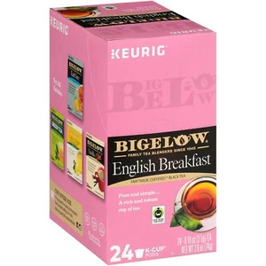 Bigelow English Breakfast Tea Pods 24 Stück Keurig K Tassen Bold Black Tea - Bild 1 von 4