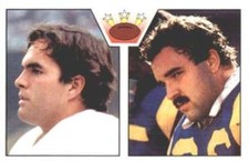 1989 Panini NFL Football Album Stickers Pick From List 201-P
