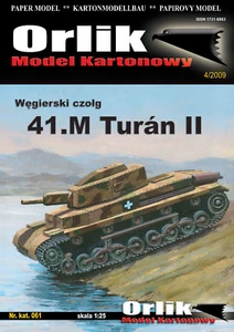 41.M Turan II - ORLIK 061 - 1/25 paper model - Picture 1 of 1