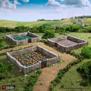 Farm Fields - Country & King - Terreno histórico de fantasía - Terreno de la Segunda Guerra Mundial - Imagen 1 de 11