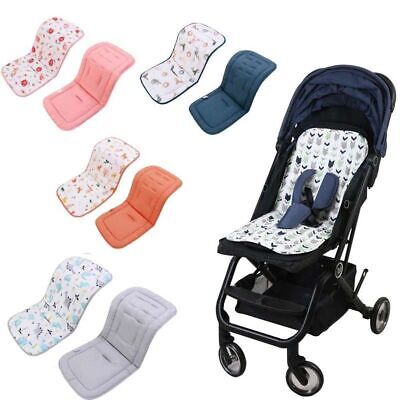 Cotton Baby Stroller Cushion Seat Pad Infant Print Carriage Pram Liner Pad UK • 10.29£