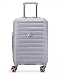 New DELSEY Shadow 5.0 Expandable 21" Spinner Carry on Luggage Gray TSA Lock - Picture 1 of 8