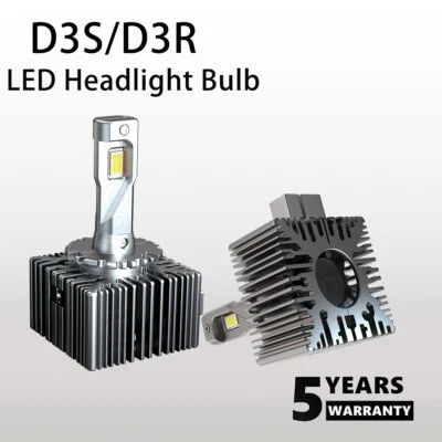 For Lincoln Continental 2017-2019 LED Headlight D3S D3R Hi-Lo Beam 6500K 2X Kit - Image 1 of 4