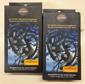 Auriculares deportivos impermeables Harley-Davidson HD 2/$23,99 (07557) - Imagen 1 de 4