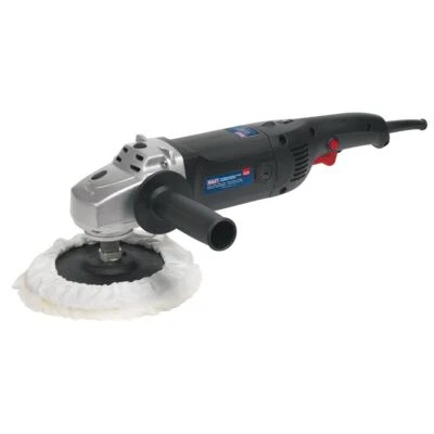 Sealey MS900PS Sander/Polisher 170mm 6-Speed 1300W/230V With Polishing Bonnet - Image 1 of 4