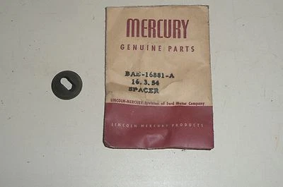 57-59 Mercury Espaciador Capucha Superior Adorno Tuerca de Retención Nuevo de Lote Antiguo Monterey Montclair 58 Foto 1 de 4