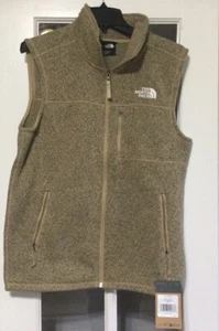 THE NORTH FACE Mens Tsillan Vest Khaki New With Tags Zippered pockets Sz S - Picture 1 of 13