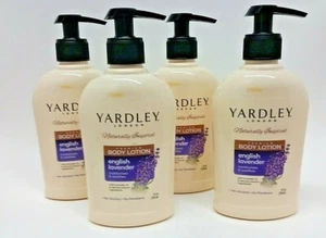 (LOT 4) Yardley of London Moisturizing Body Lotion English Lavender 8.4 oz RARE - Picture 1 of 11