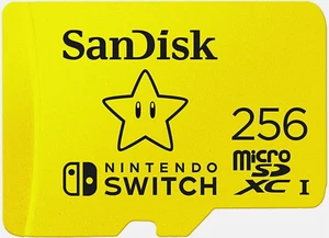 NEW SanDisk 256GB microSDXC UHS-I Memory Card for Nintendo Switch, Super Mario - Picture 1 of 3