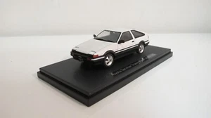 1:43 EBBRO 1983 TOYOTA SPRINTER TRUENO AE86 WHITE DIECAST CARS (NO PAPER BOX) - Picture 1 of 10