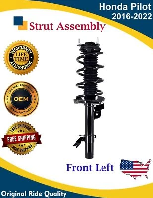Premium Quality OE Front Left Strut For 2016-2022 Honda Pilot Lifetime Warranty - Image 1 of 4