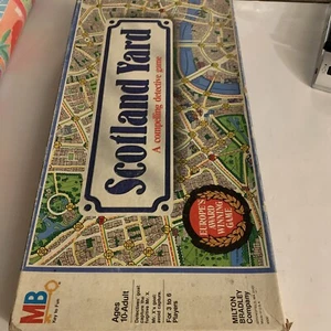 Vintage Scotland Yard Detective Board Game Milton Bradley 1985 - Picture 1 of 9