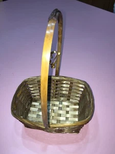 Brown Wicker Gift Basket - Picture 1 of 3