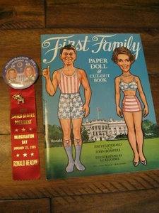 Ronald Regan Nancy 1980 Presidente Trump Casa Blanca George Bush Primera Dama - Imagen 1 de 12