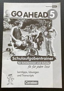 Go Ahead 5 - Englisch-Schulaufgabentrainer - Heft - Lerntipps, Lösungen, u.v.m. - Bild 1 von 3