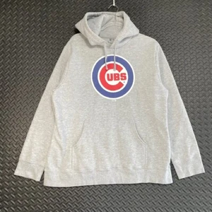 Chicago Cubs Fanatics 16 Contreras Gray Pullover Hoodie Sweater Men's Size 2XL - Picture 1 of 7