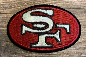 (2) San Francisco 49ers Patches Iron On Embroidered Patch - Picture 1 of 2