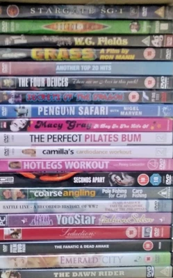 BOX of 20 NEW & SEALED DVDs Wholesale Bundle Job lot Car-boot Marketl Resale... - Image 1 of 4