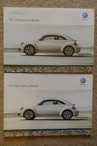 Volkswagen 21st Century Beetle folleto mercado alemán 2012 + folleto de precios - Imagen 1 de 1