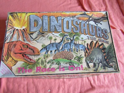 1992 IMAGINATION GAMES DINOSAURS THE GAME 100% COMPLETE - Image 1 of 4