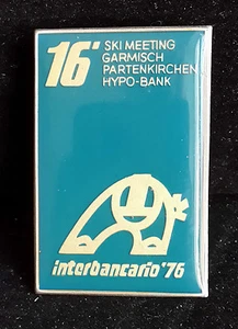 PINS SPILLA 16° SKI MEETING GARMISCH PARTENKIRCHEN HYPO BANK 1976 - Picture 1 of 1