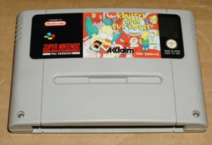 Krusty's Super Fun House SNES Game PAL Super Nintendo - Picture 1 of 4