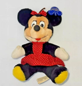 Vintage Original Disneyland Walt Disney World 7 Zoll Minnie Mouse Plüschtier - 1980er - Bild 1 von 9