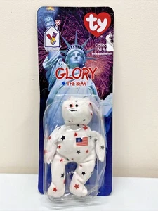 1999 Retirado McDonalds Beanie Baby Glory The Bear Nuevo en paquete Etiqueta Tipo listado como 1993  - Imagen 1 de 12