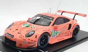 IXO Models 1/18 Scale Diecast LEGT18003 - Porsche 911 GT3 RSR - Pink - Picture 1 of 7