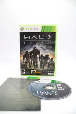 Refurbished Xbox 360 Halo Reach CIB Complete Mint Excellent Pristine Disc - Image 1 of 4