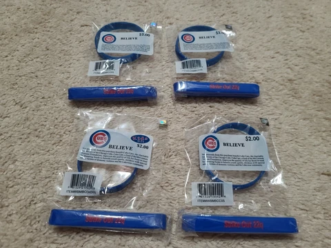 CHICAGO CUBS BELIEVE BRACELET RYAN DEMPSTER FOUNDATION CUBS CARE CHARITY PROMO Cover
