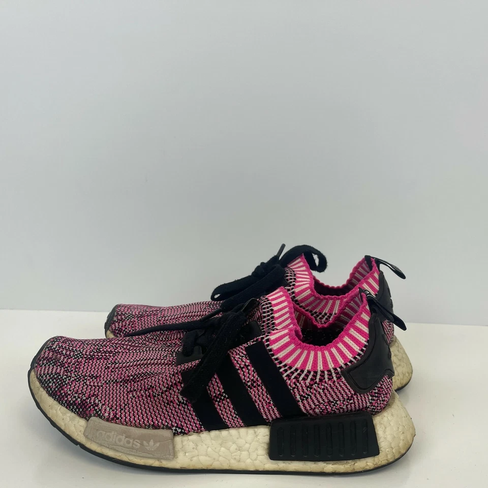 Adidas NMD R1 Prime Tejido Zapatos para Correr Rosa Mujer Talla 6.5 Foto 1 de 4