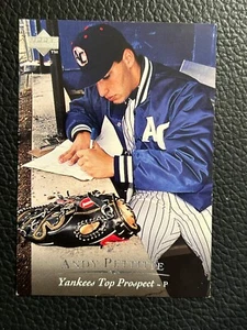 1995 cubierta superior ligas menores Andy Pettitte TP Clippers #176 casi nuevo/como nuevo - Imagen 1 de 2