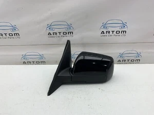 KIA SOUL MK1 PASSENGER LEFT SIDE DOOR WING MIRROR IN BLACK 2009-2014 - Picture 1 of 13