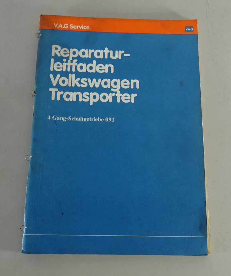 Manual de Taller VW Bus / Transporter T3 4-Gang Caja Cambios 091 Von 06/1979 - Imagen 1 de 1