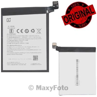 BATTERIA RICAMBIO ORIGINALE IONI DI LITIO BLP613 3,8V 3000mAh PER MOD ONEPLUS 3 - Immagine 1 di 3