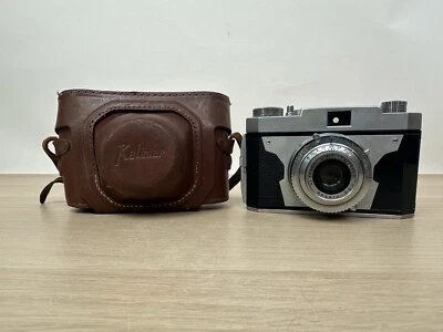 Cámara fotográfica Kalimar A de colección con estuche y lente Terlonon F3.5 45 mm - T.K.O Japón Foto 1 de 4