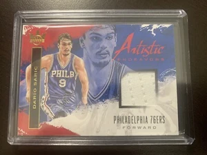 2017-18 Panini Hofkönige Dario Saric Kunstspiel getragener Aufnäher / 299 #AE-DS 76er - Bild 1 von 2
