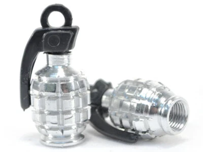 Tapa de válvula de granada de rueda de neumático para Harley Davidson Softail Heritage Custom Foto 1 de 3