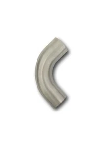 EXHAUST PIPE MANDREL BEND STAINLESS STEEL 304 5" 90 DEGREE SHORT LEG - Picture 1 of 8