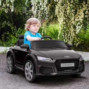6V Kids Electric Ride On Car, Licensed Audi TT RS with Seat, Remote - Picture 1 of 11