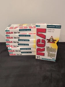 7 Sealed RCA T-120 VHS Tapes - Imagen 1 de 2