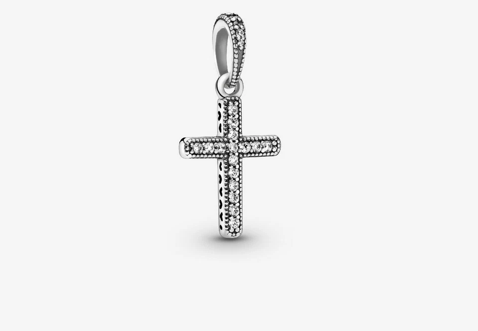Pandora 397571CZ Pendente Croce Luminosa Argento - Immagine 1 di 1