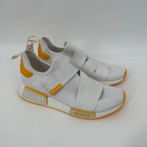 adidas NMD R1 Strap Athletic shoes white/collegiate gold Size 10.5 NWOB - Picture 1 of 7