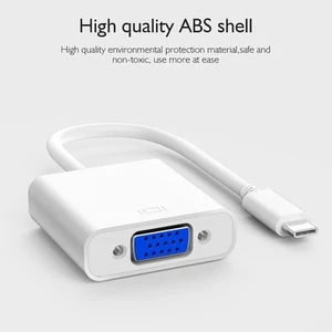 ｀Multifunktionaler -zu-VGA-Adapter Typ-C-zu-VGA-Adapterkonverter - Afbeelding 1 van 24