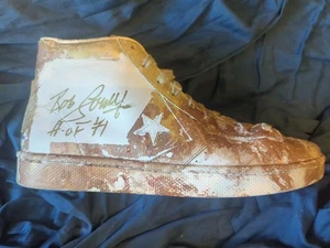 Bob Cousy signierter Auto Converse Schuh Celtics PSA - Bild 1 von 9