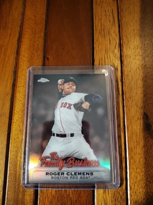 2019 Topps Chrome The Family Business Roger Clemens #FBC-6 - Image 1 of 2