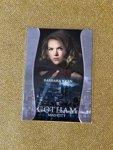 2016 Gotham: Mad City Erin Richards PROMO CARD G6 - DC Comics - Fox - Picture 1 of 2