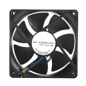 90*90*25MM DC 12V 0.60A 4-pin computer cpu cooling fans W2Y91084 - Afbeelding 1 van 4